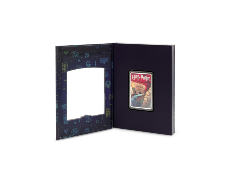 Agoro AGORO Harry Potter Book Covers Harry Potter and the Chamber of Secrets 2oz Silver