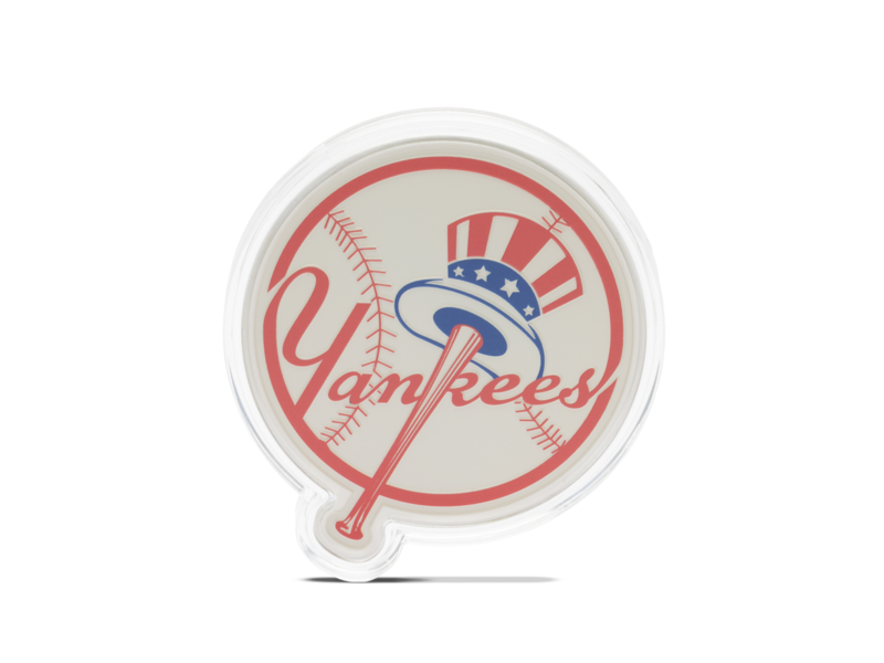 Agoro AGORO MLB - New York Yankees Team Logo 3oz Silver