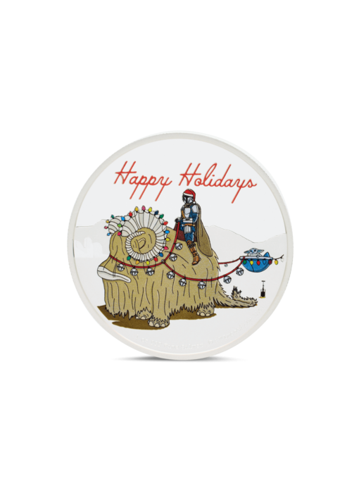 AGORO Star Wars Seasons Greetings 1oz Silver 2024