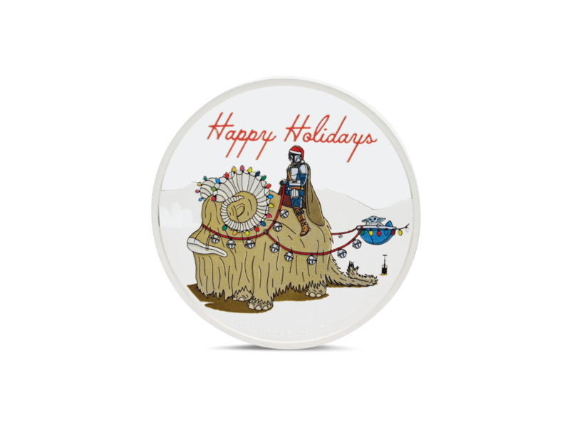 Agoro AGORO Star Wars Seasons Greetings 1oz Silver 2024