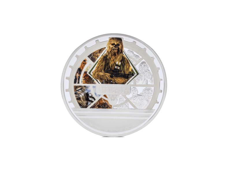 Agoro AGORO Star Wars - Chewbacca 3oz Silver
