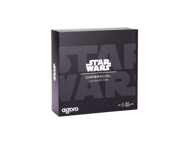 Agoro AGORO Star Wars - Chewbacca 3oz Silver