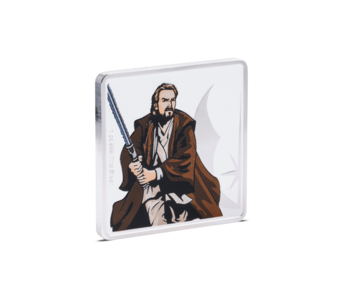 AGORO Star Wars Allies - Obi-Wan Kenobi & Yoda 1oz Silver Medallion