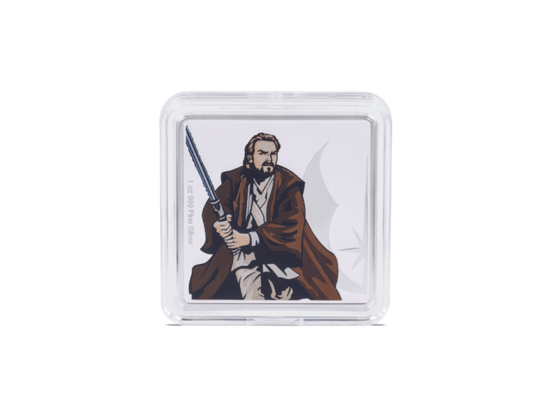 Agoro AGORO Star Wars Allies - Obi-Wan Kenobi & Yoda 1oz Silver Medallion
