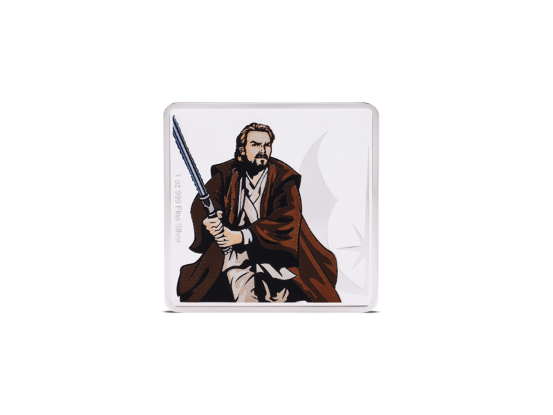 Agoro AGORO Star Wars Allies - Obi-Wan Kenobi & Yoda 1oz Silver Medallion