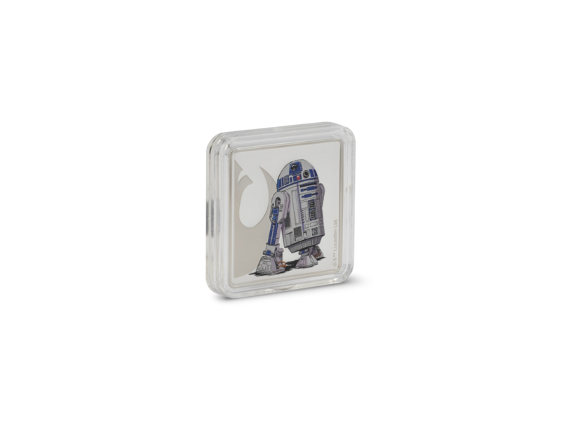 Agoro AGORO Star Wars Allies - Luke Skywalker & R2-D2 1oz Silver Medallion