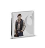 Agoro AGORO Star Wars Allies - Han Solo & Chewbacca 1oz Silver Medallion