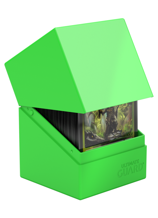 Ultimate Guard Deck Case Boulder 100+ Neon Green