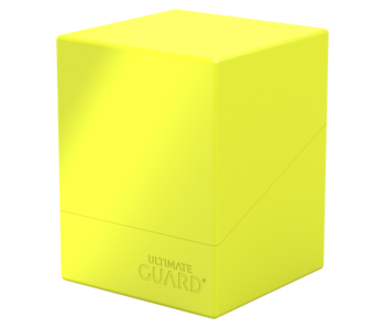 Ultimate Guard Deck Case Boulder 100+ Neon Yellow
