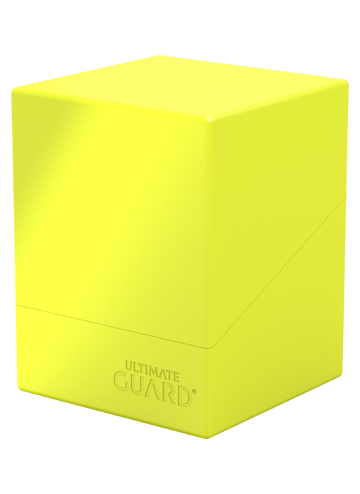 Ultimate Guard Deck Case Boulder 100+ Neon Yellow
