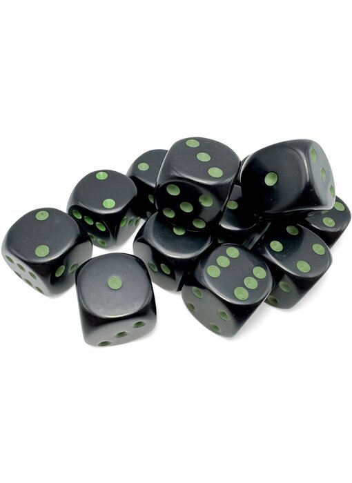 Opaque 12 D6 Black/green 16 Mm (CHX25658)