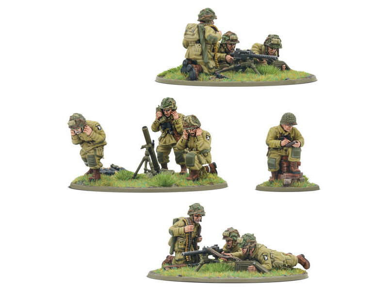 Warlord Games US Airborne (D-Day) Platoon Heavy Weapons Platoon