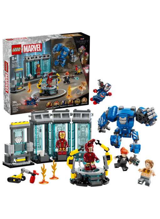 Iron Man's Laboratory: Hall of Armor (76315)
