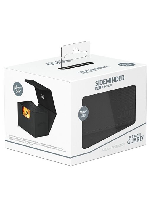 Ultimate Guard Deck Case Sidewinder 100+ Monocolor Black
