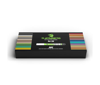 AK Interactive Special Box AK Playmarkers - Full Range 34 Playmarkers
