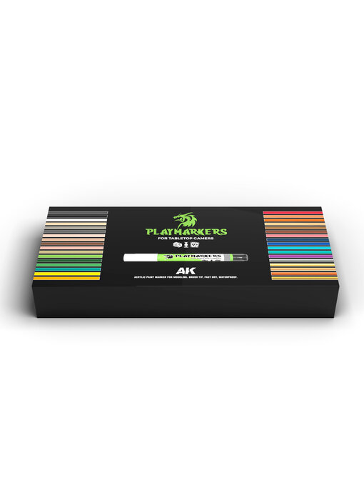 AK Interactive Special Box AK Playmarkers - Full Range 34 Playmarkers