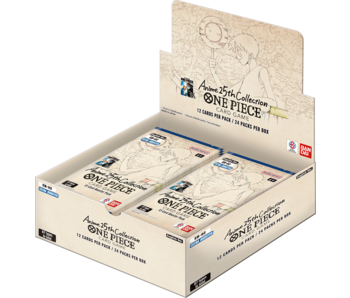 One Piece CG EB-02 Extra Booster Animation 25th Collection Booster Box (EN)
