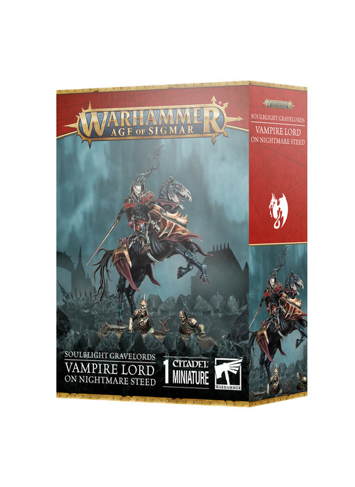 Soulblight Gravelords Vampire Lord On Nightmare Steed