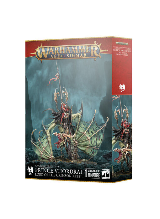 Soulblight Gravelords Prince Vhordrai Lord / Crimson Keep