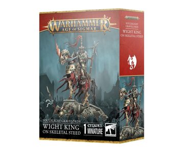 Soulblight Gravelords Wight King On Skeletal Steed