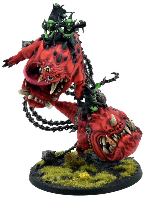 GLOOMSPITE GITZ Mangler Squigs #1 PRO PAINTED Warhammer Sigmar