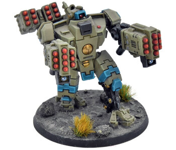 TAU EMPIRE Xv88 Broadside Battlesuit #1 INCOMPLETE PRO PAINTED Warhammer 40K