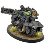 Games Workshop ORKS Ork Warbiker Boss #1 PRO PAINTED Warhammer 40K