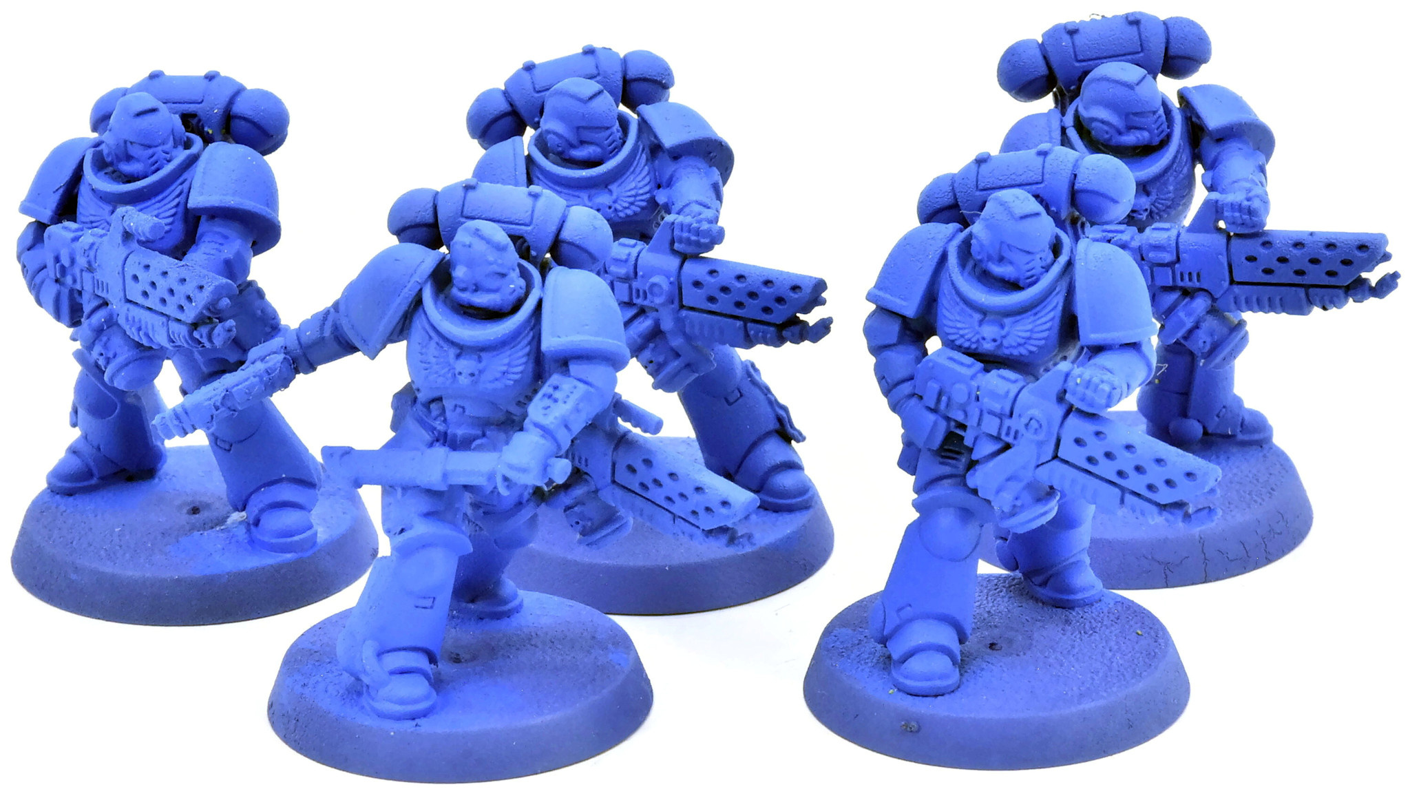 thumbnail image 2 of Warhammer 40k: Space Marines Infernus Flamer Squad - NEW Unassembled & Unpainted 2 of 5