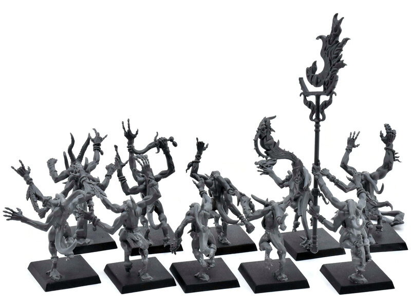 Games Workshop CHAOS DAEMONS 10 Pink Horrors Of Tzeentch #1 Warhammer 40K