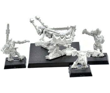 ORCS & GOBLINS Bolt Thrower Team #1 METAL Warhammer Fantasy Spear Chukka