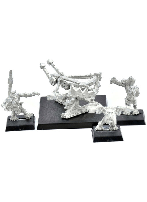 ORCS & GOBLINS Bolt Thrower Team #1 METAL Warhammer Fantasy Spear Chukka