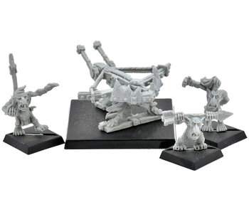ORCS & GOBLINS Bolt Thrower Team #2 Warhammer Fantasy Spear Chukka FINECAST