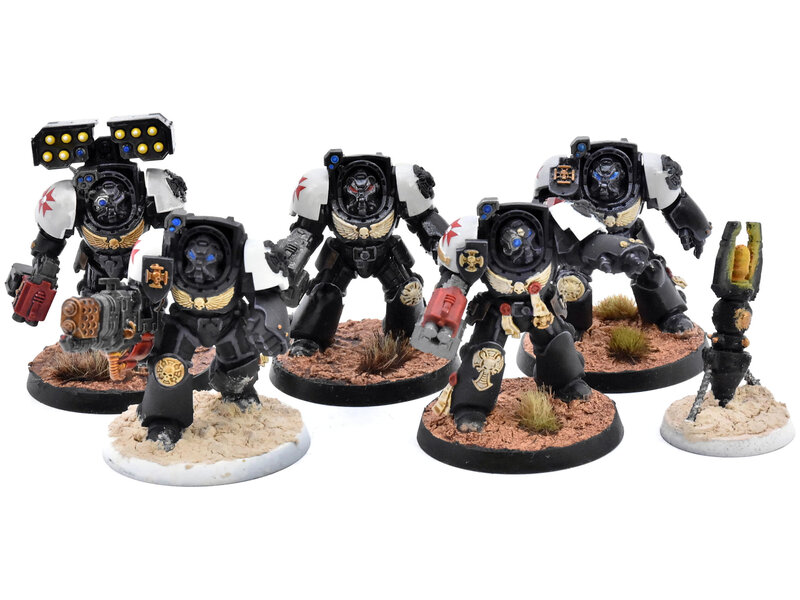 Games Workshop SPACE MARINES 5 Terminator Assault Squad #1 Warhammer 40K