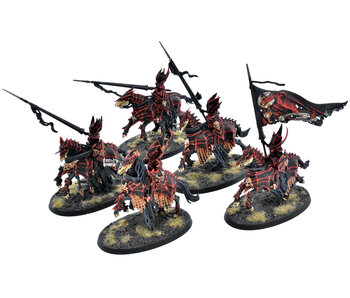 SOULBLIGHT GRAVELORDS 5 Blood Knights #1 COMMISSION PRO PAINTED Sigmar