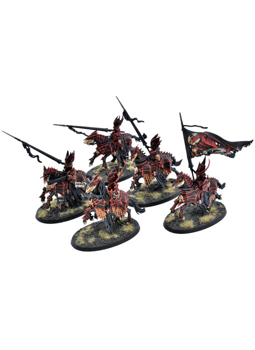 SOULBLIGHT GRAVELORDS 5 Blood Knights #1 COMMISSION PRO PAINTED Sigmar