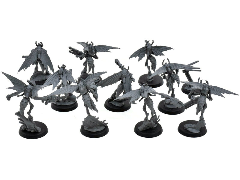 Games Workshop TAU EMPIRE 10 Vespid Stingwings #1 Warhammer 40K