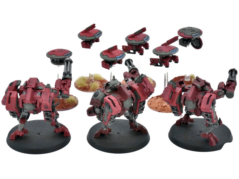 Games Workshop TAU EMPIRE 3 Xv8 Crisis Battlesuits #1 Warhammer 40K