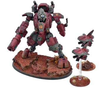 TAU EMPIRE Xv95 Ghostkeel Battlesuit #2 WELL PAINTED Warhammer 40K