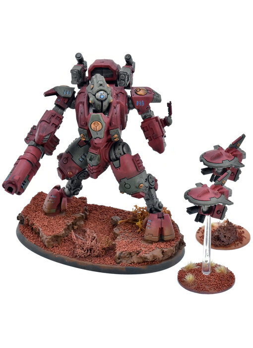TAU EMPIRE Xv95 Ghostkeel Battlesuit #2 WELL PAINTED Warhammer 40K