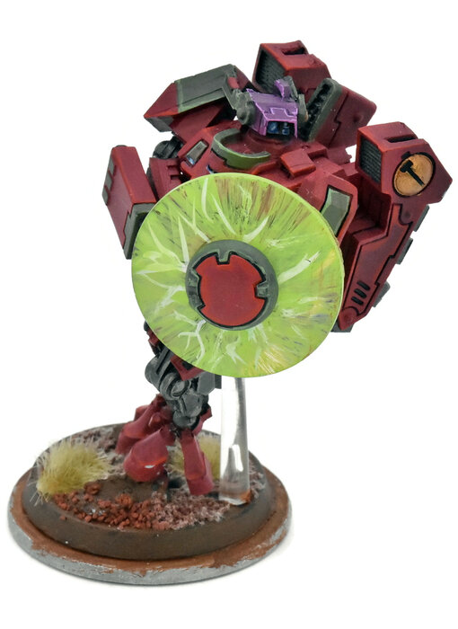 TAU EMPIRE Commander #3 WELL PAINTED Warhammer 40K Converted 40mm base