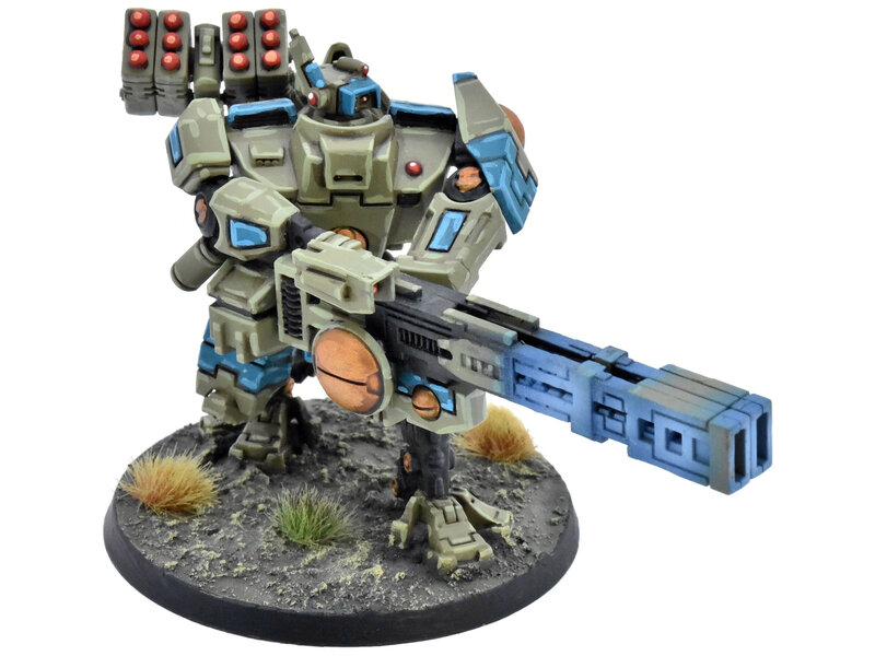 Games Workshop TAU EMPIRE Xv88 Broadside Battlesuit #1 PRO PAINTED Warhammer 40K