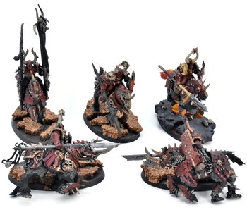 SLAVES TO DARKNESS 5 Std Chaos Knights #2 Warhammer Sigmar
