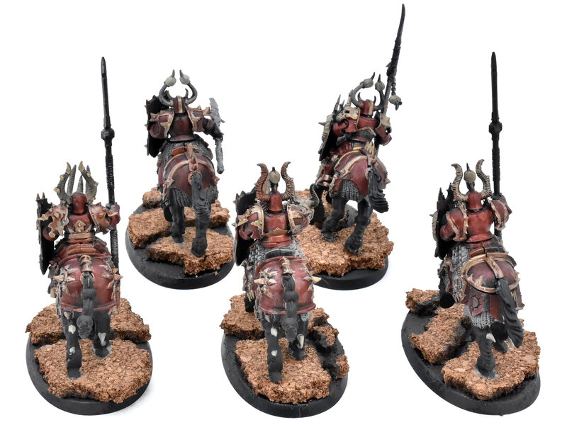 Games Workshop SLAVES TO DARKNESS 5 Std Chaos Knights #1 Warhammer Sigmar