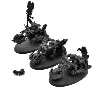 ORKS 3 Ork Warbiker Mob #1 Warhammer 40K