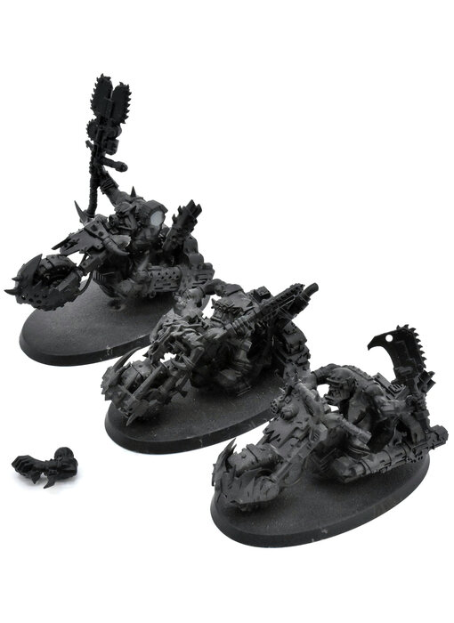 ORKS 3 Ork Warbiker Mob #1 Warhammer 40K