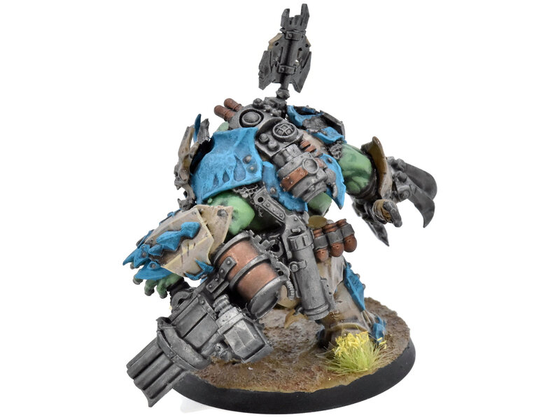 Games Workshop ORKS Warboss In Mega Armour #1 WELL PAINTED Warhammer 40K Converted