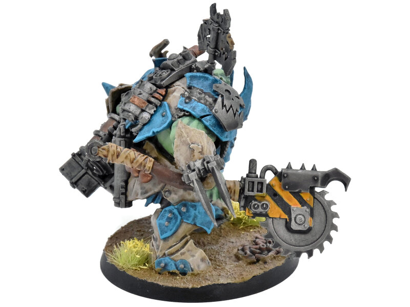 Games Workshop ORKS Warboss In Mega Armour #1 WELL PAINTED Warhammer 40K Converted