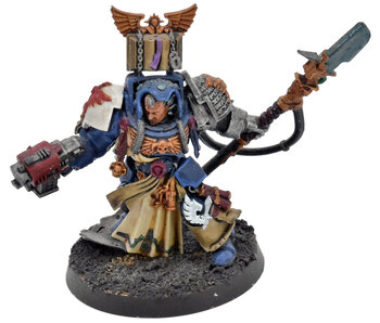 SPACE MARINES Librarian In Terminator Armour #1 WELL PAINTED Warhammer 40K