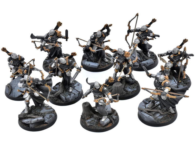 Games Workshop STORMCAST ETERNALS 10 Vigilator Squad #1 WELL PAINTED Warhammer Sigmar