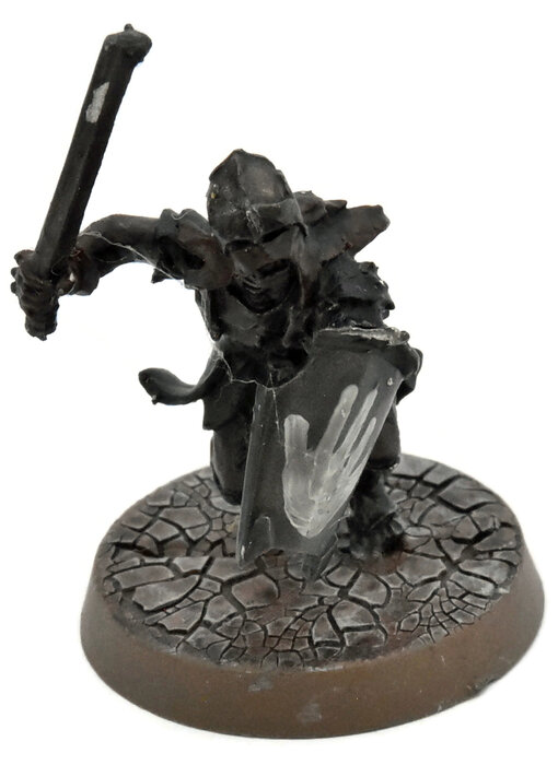 THE LORD OF THE RINGS Uruk Hai Scout #1 METAL Middle Earth Strategy Battle Game